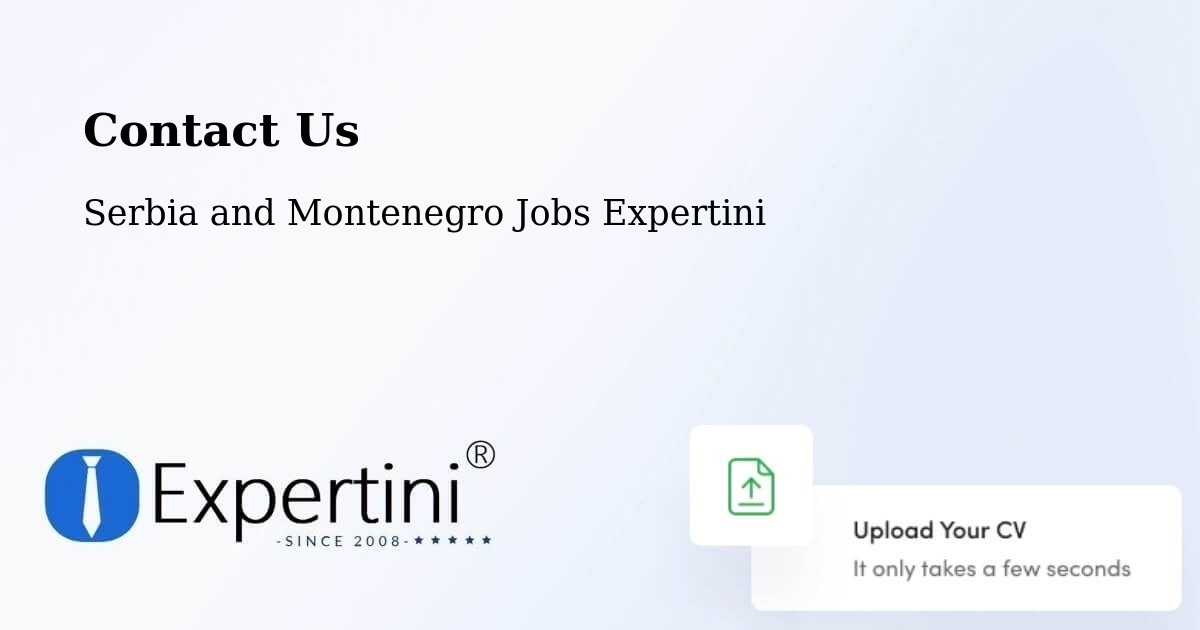 Contact Expertini – Bridgewater - Serbia and Montenegro Jobs Expertini
