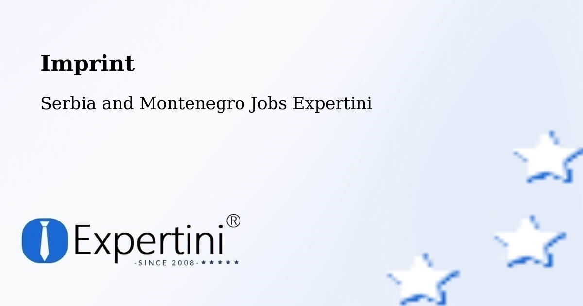 Imprint – Bridgewater - Serbia and Montenegro Jobs Expertini