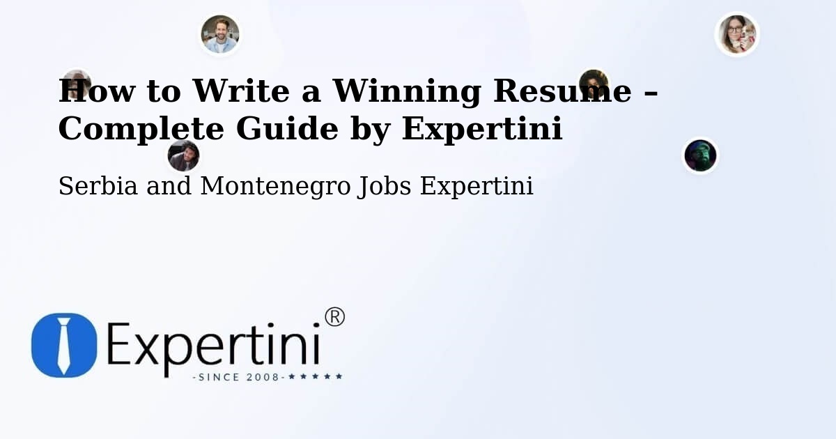 Resume Writing Guide for Job Seekers – Bridgewater - Bridgewater, Serbia and Montenegro Jobs Expertini